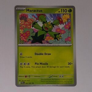Pokémon Card: Maractus #3/91 (Pokemon Paldean Fates)